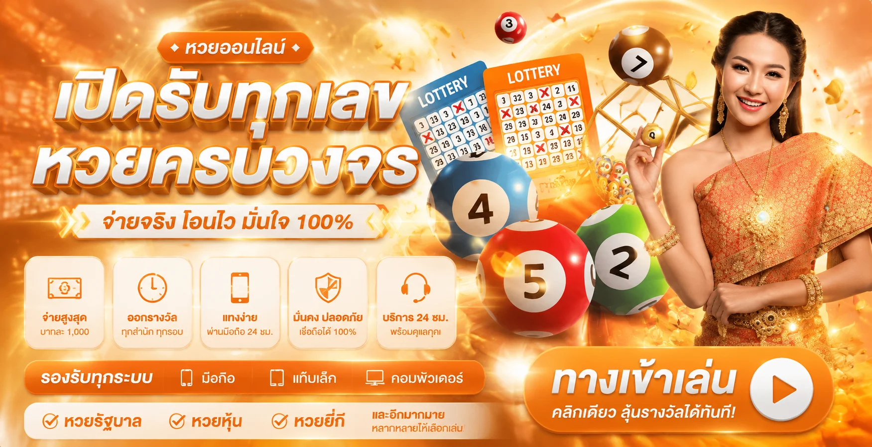 หวยออนไลน์ bitbet69 ซื้อหวยจ่ายบาทละ 900